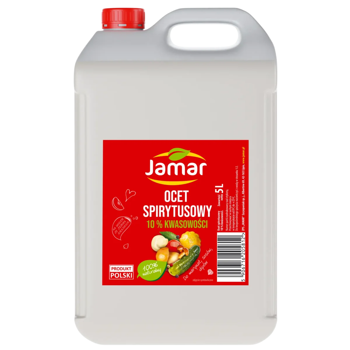 Jamar Ocet Spirytusowy 10% 5 l