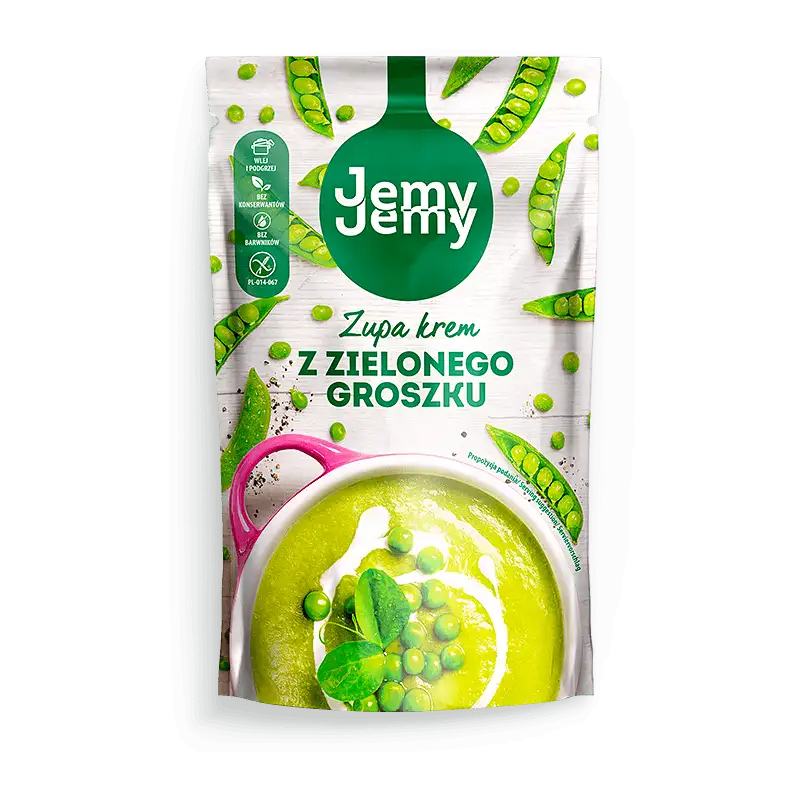jj krem groszek JemyJemy Zupa Krem z Zielonego Groszku 375 g
