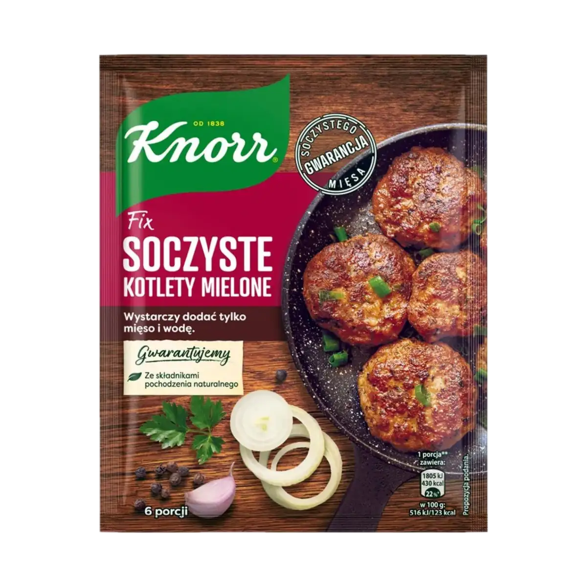 Knorr Fix Soczyste Kotlety Mielone 70 g
