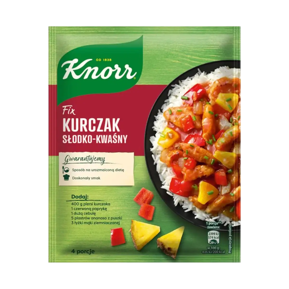Knorr Fix Kurczak Słodko-Kwaśny 64 g