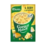 Knorr Gorący Kubek 4 Sery z Grzankami 17 g