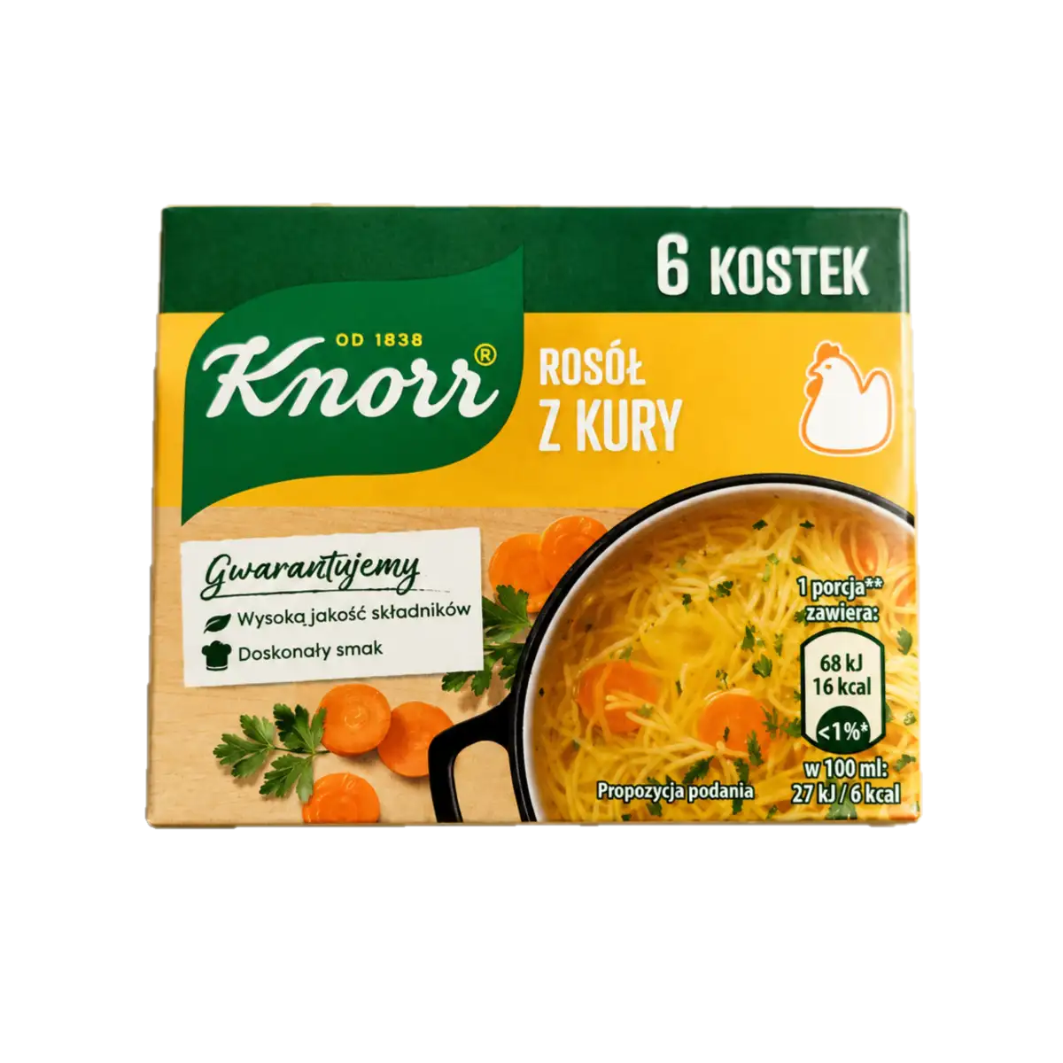 Knorr Rosół z Kury 60 g (6 ×10 g)