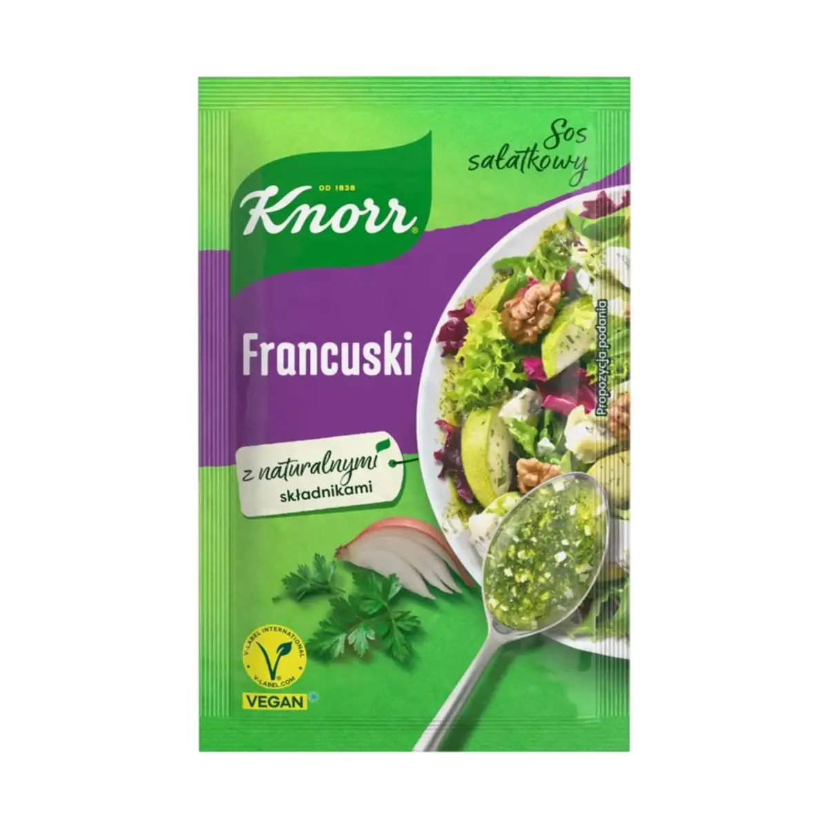 knorr sos salatkowy francuski Knorr Sos Sałatkowy Francuski 8 g