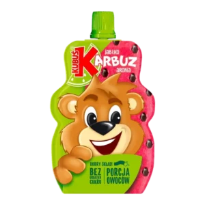 Kubuś Mus Jabłko, Arbuz, Aronia 100 g