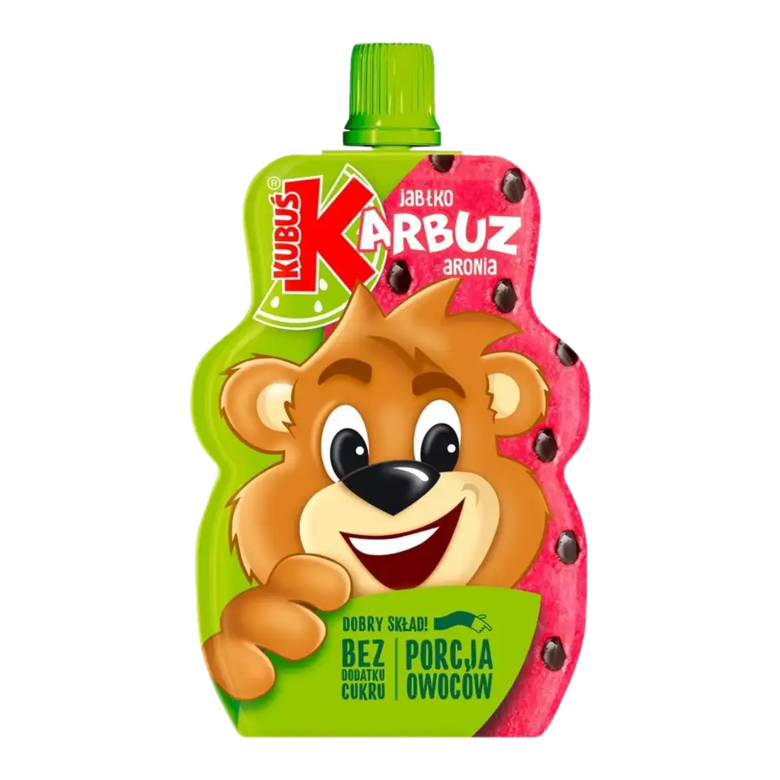Kubuś Mus Jabłko, Arbuz, Aronia 100 g