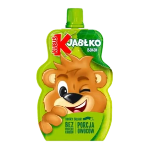 Kubuś Mus Jabłko, Banan 100 g