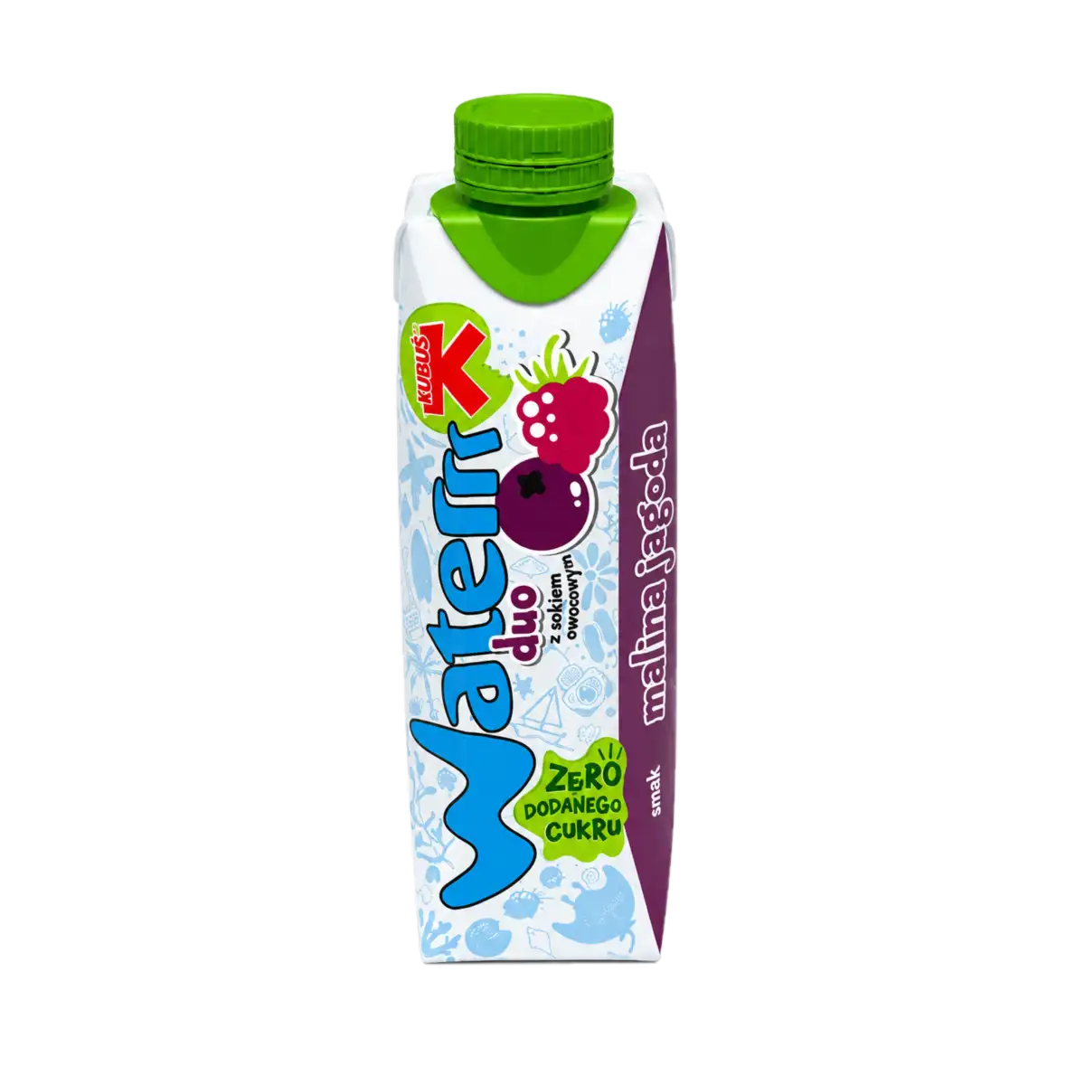 Kubuś Waterrr Duo Malina & Jagoda 300 ml
