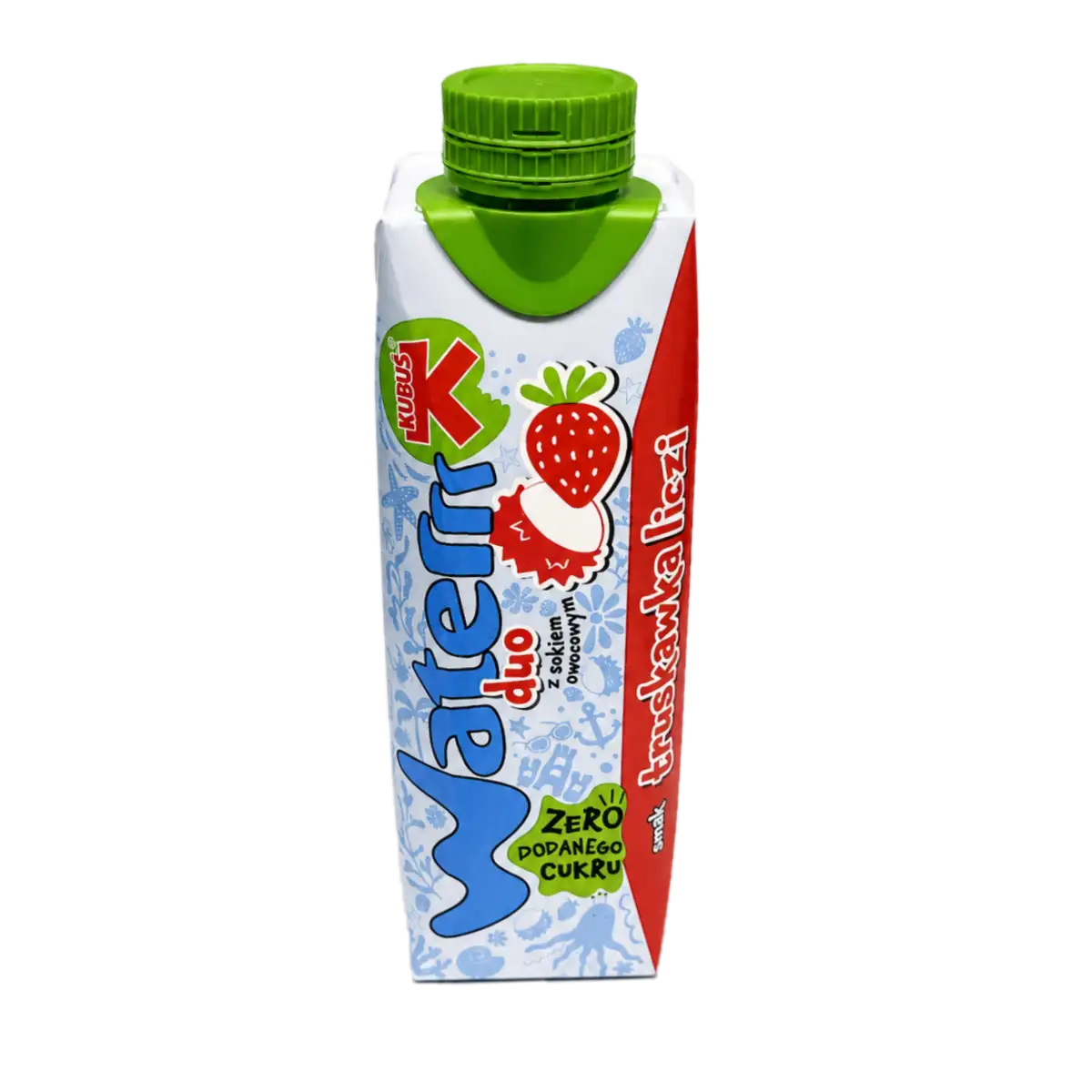 Kubuś Waterrr Duo Truskawka & Liczi 300 ml