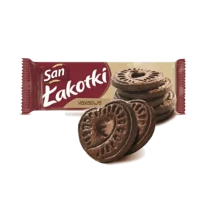SAN Łakotki Herbatniki Kakaowe 168 g