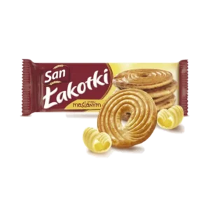 SAN Łakotki Herbatniki o Smaku Maślanym 168 g