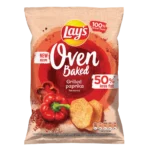 Lay's Oven Baked Pieczone Formowane Chipsy Ziemniaczane o Smaku Grillowanej Papryki 110 g
