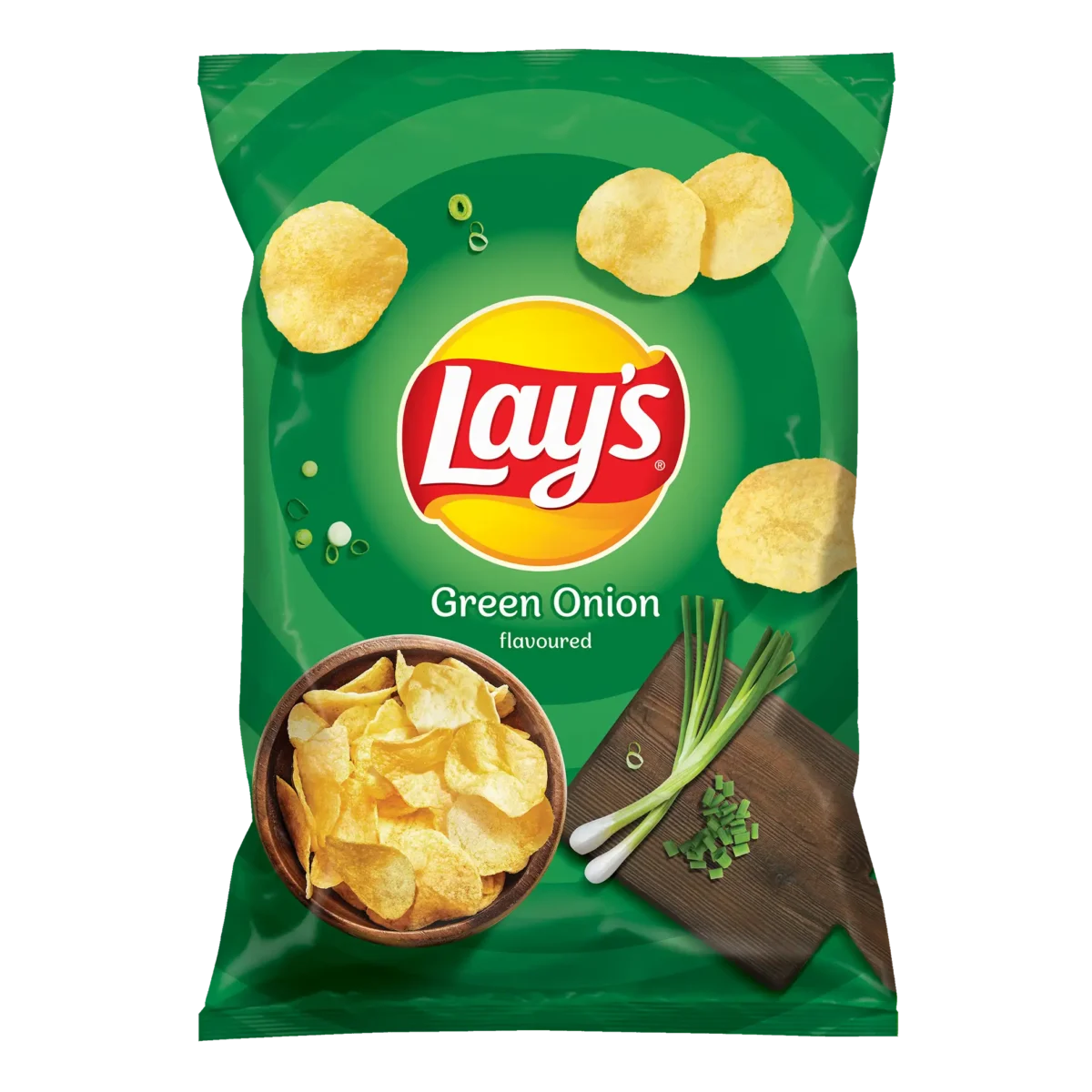 Lay's Chipsy Ziemniaczane o Smaku Zielonej Cebulki 130 g