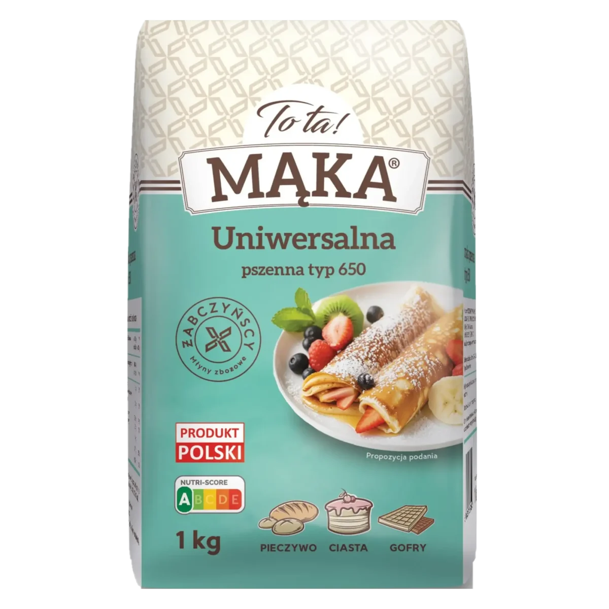 mąka uniwersalna pszenna 650 1 kg To Ta! Mąka Pszenna Uniwersalna Typ 650 1 kg