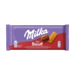 Milka Biscoff Czekolada Mleczna z Karmelizowanymi Ciasteczkami Lotus Biscoff 90 g