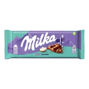 Milka Bubbly Coconut Czekolada Mleczna Napowietrzona z Nadzieniem Kokosowym 97 g