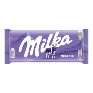 Milka Czekolada Mleczna z Mleka Alpejskiego 90 g