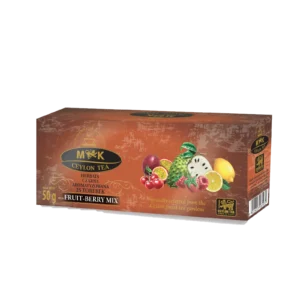 MK Ceylon Tea Herbata Czarna o Smaku Wieloowocowym 50 g (25 × 2 g)