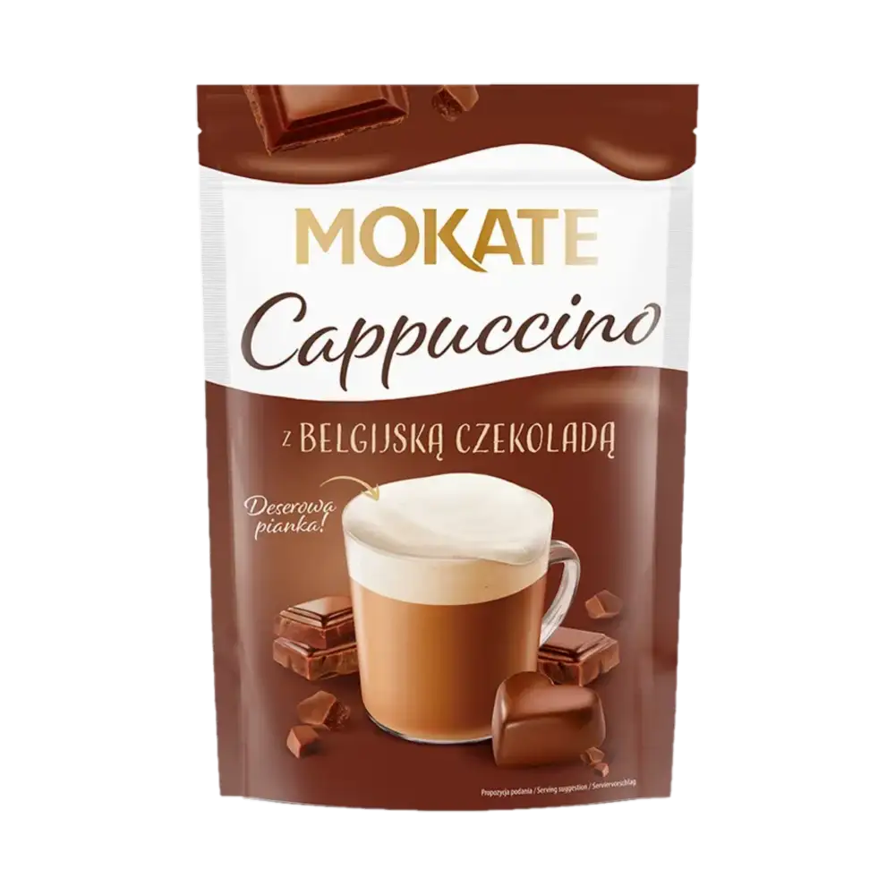 Mokate Cappuccino z Belgijską Czekoladą 110 g
