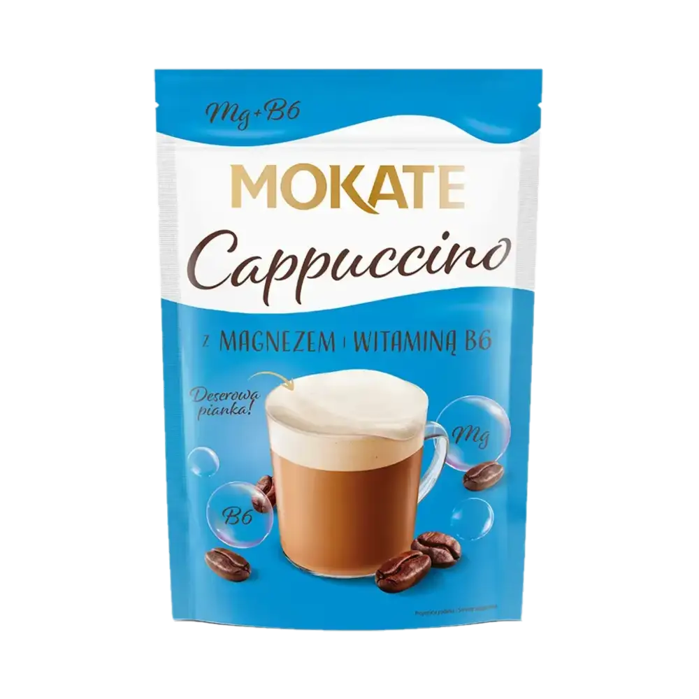 Mokate Cappuccino z Magnezem i Witaminą B6 110 g