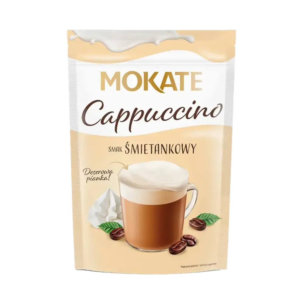 Mokate Cappuccino o Smaku Śmietankowym 110 g