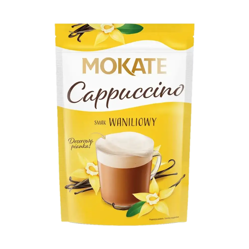 Mokate Cappuccino o Smaku Waniliowym 110 g