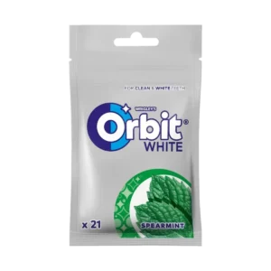 Orbit White Spearmint Bezcukrowa Guma do Żucia 29 g (21 drażetek)