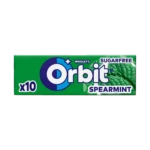 Orbit Spearmint Bezcukrowa Guma do Żucia 14 g (10 drażetek)