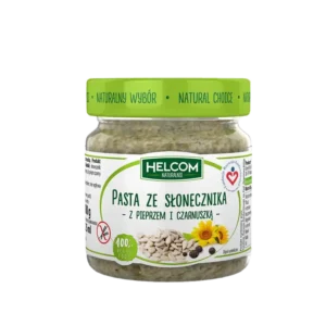 Helcom Naturalnie Pasta ze Słonecznika z Pieprzem i Czarnuszką 180 g
