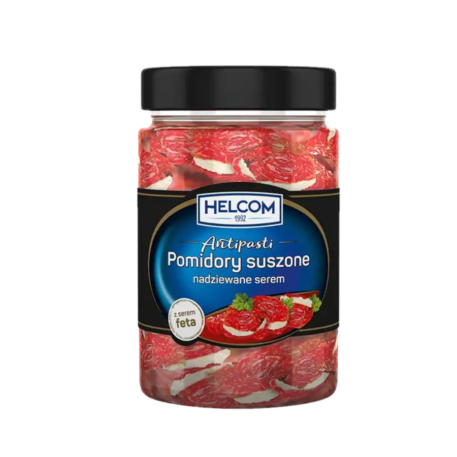 pomidory suszone z zurawiną Helcom Pomidory Suszone Połówki z Żurawiną w Oleju 327 ml