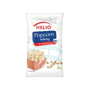 HELIO Popcorn Solony do Mikrofalówki 90 g