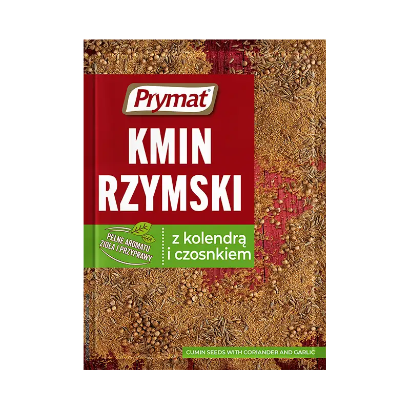 prymat kmin rzymski z koledra i czosnkiem Prymat Kmin Rzymski z Kolendrą i Czosnkiem 15 g