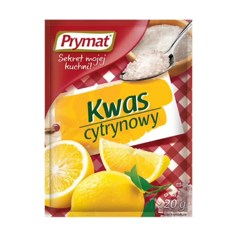 prymat kwas cytrynowy Prymat Kwasek Cytrynowy 20 g