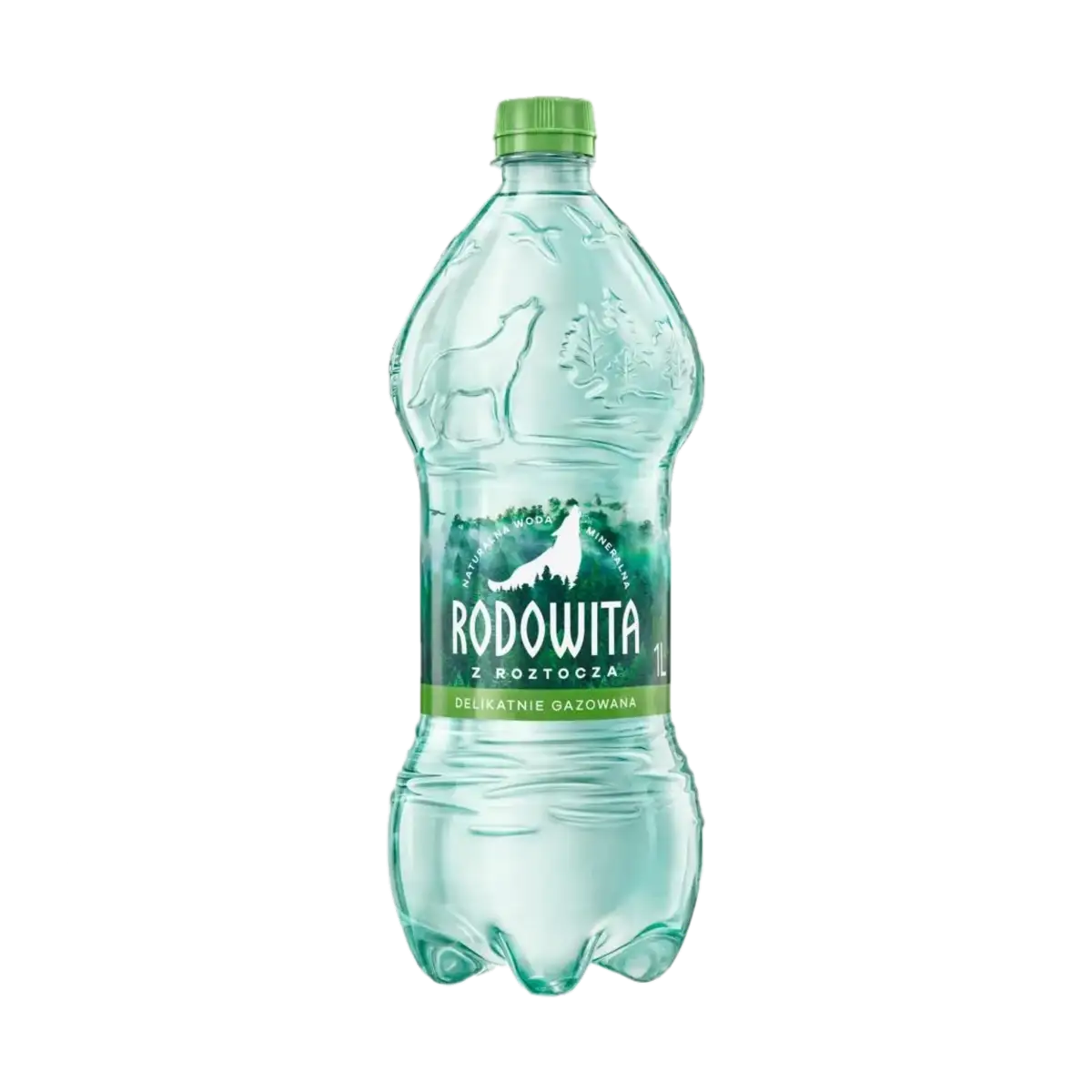 Rodowita z Roztocza Naturalna Woda Mineralna Delikatnie Gazowana 1 l