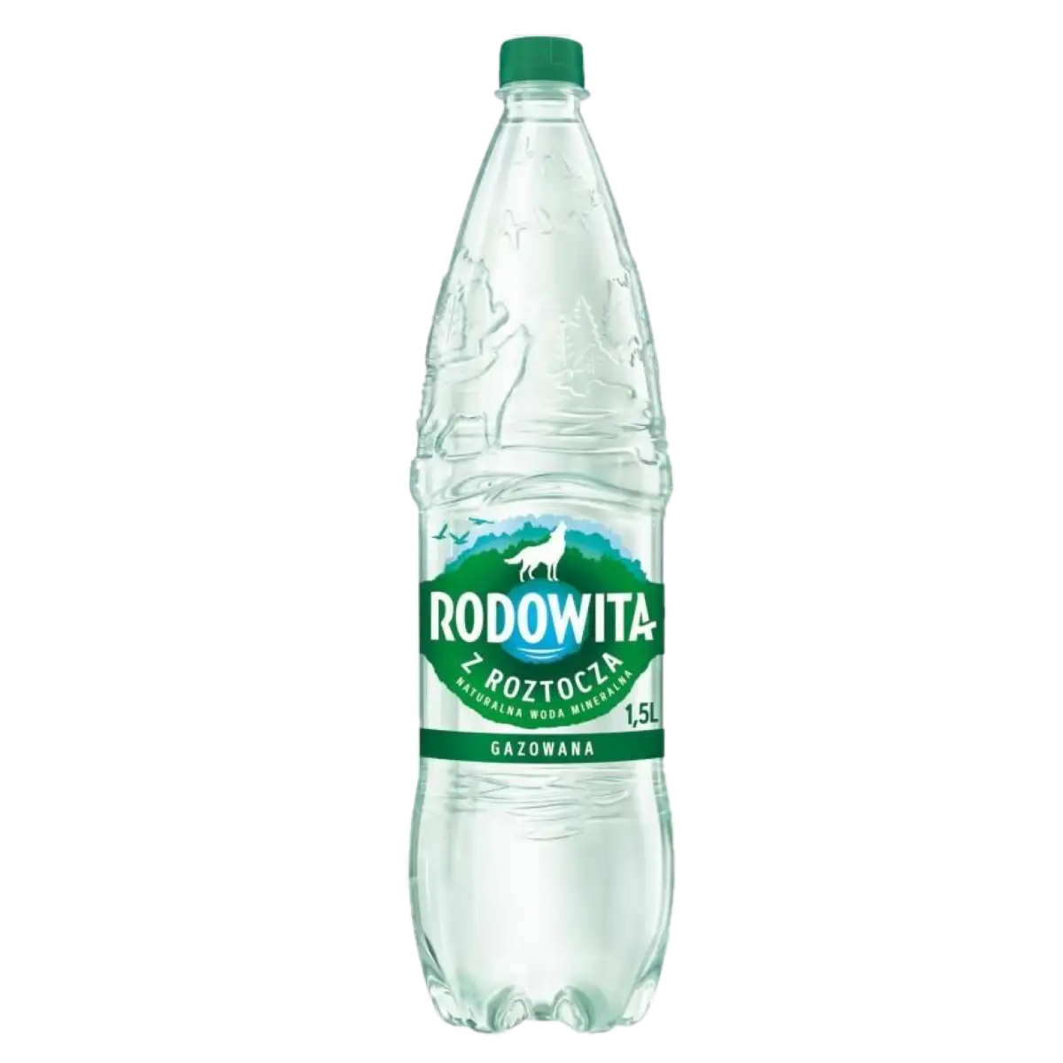 Rodowita z Roztocza Naturalna Woda Mineralna Gazowana 1,5 l