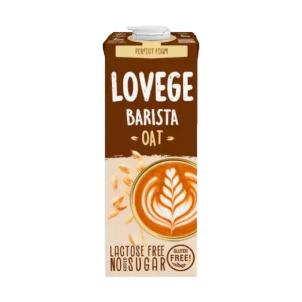 Lovege Barista Napój Owsiany Bez Cukru 1 l