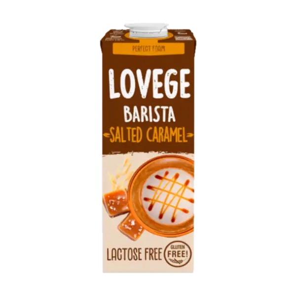 Lovege Barista Napój Owsiany o Smaku Słonego Karmelu 1 l