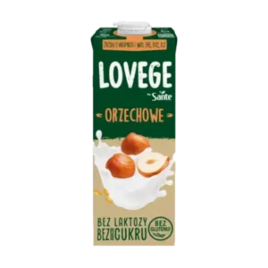 Lovege Napój Orzech Laskowy Bez Cukru 1 l