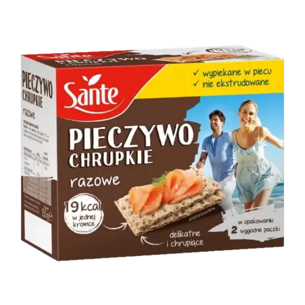 Sante Pieczywo Chrupkie Razowe 150 g