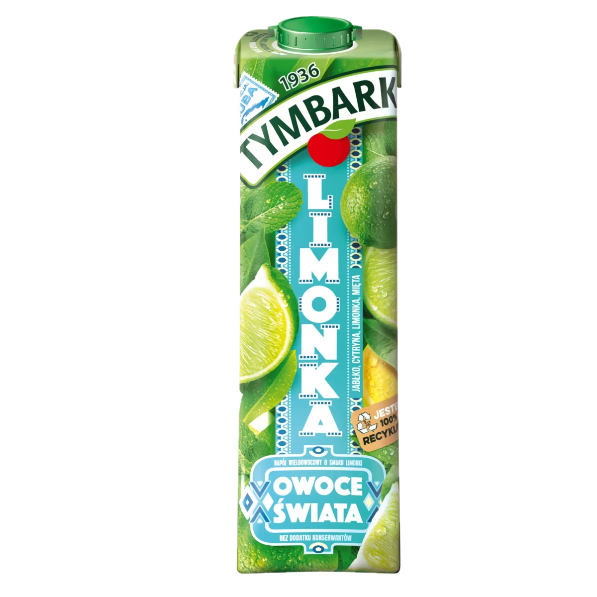 Tymbark Owoce Świata Limonka 1 l