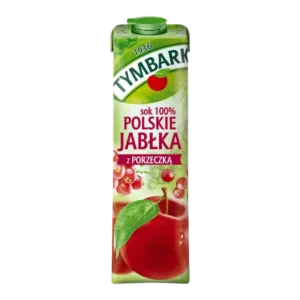 Tymbark Sok 100% Polskie Jabłka z Czerwoną Porzeczką 1 l