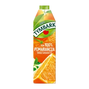 Tymbark Sok 100% Pomarańcza 1 l