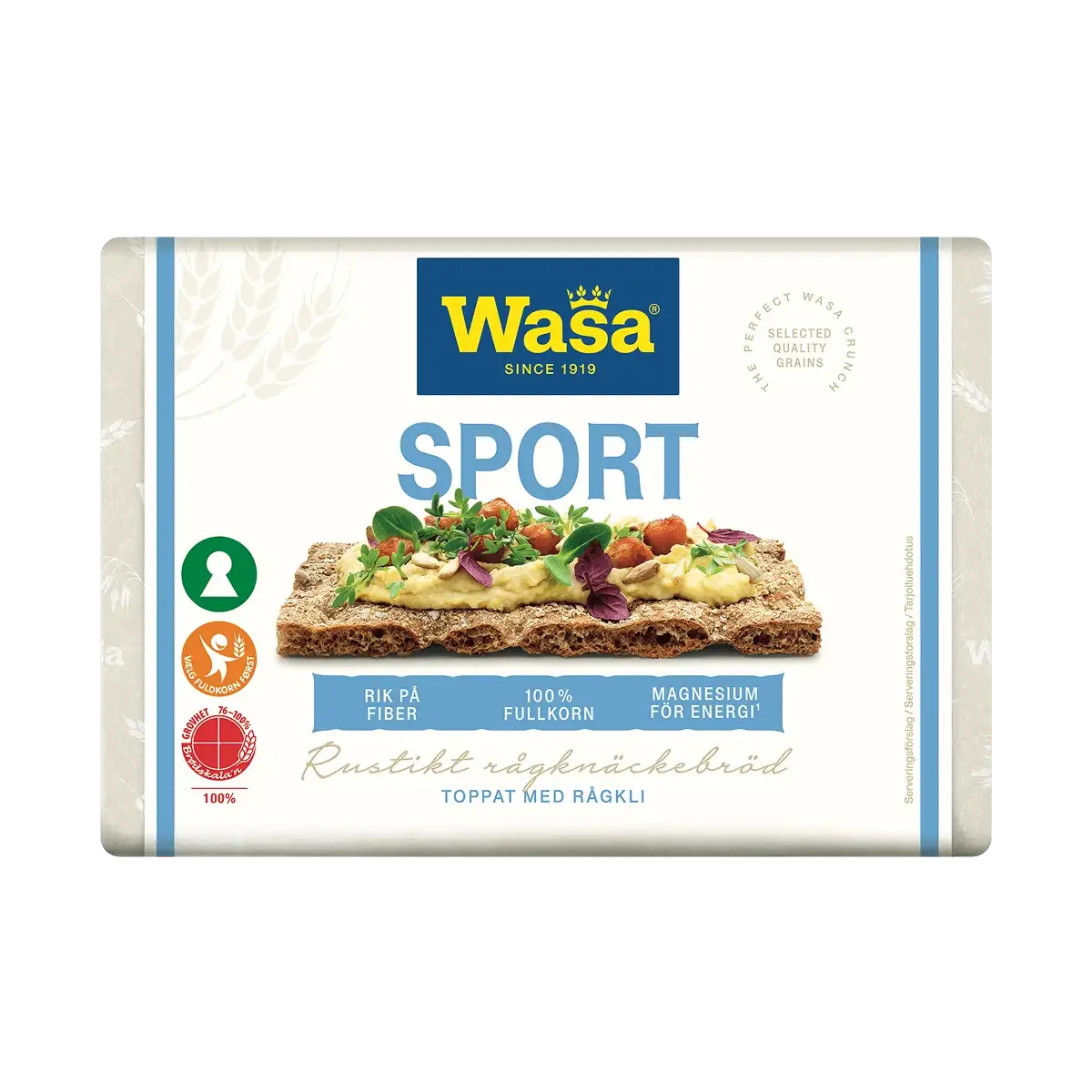 Wasa Sport Pieczywo Chrupkie Żytnie 275 g