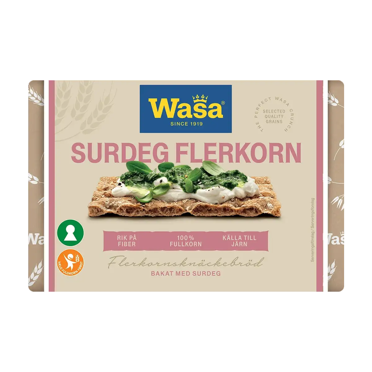 Wasa Pieczywo Chrupkie Wieloziarniste na Zakwasie 275 g
