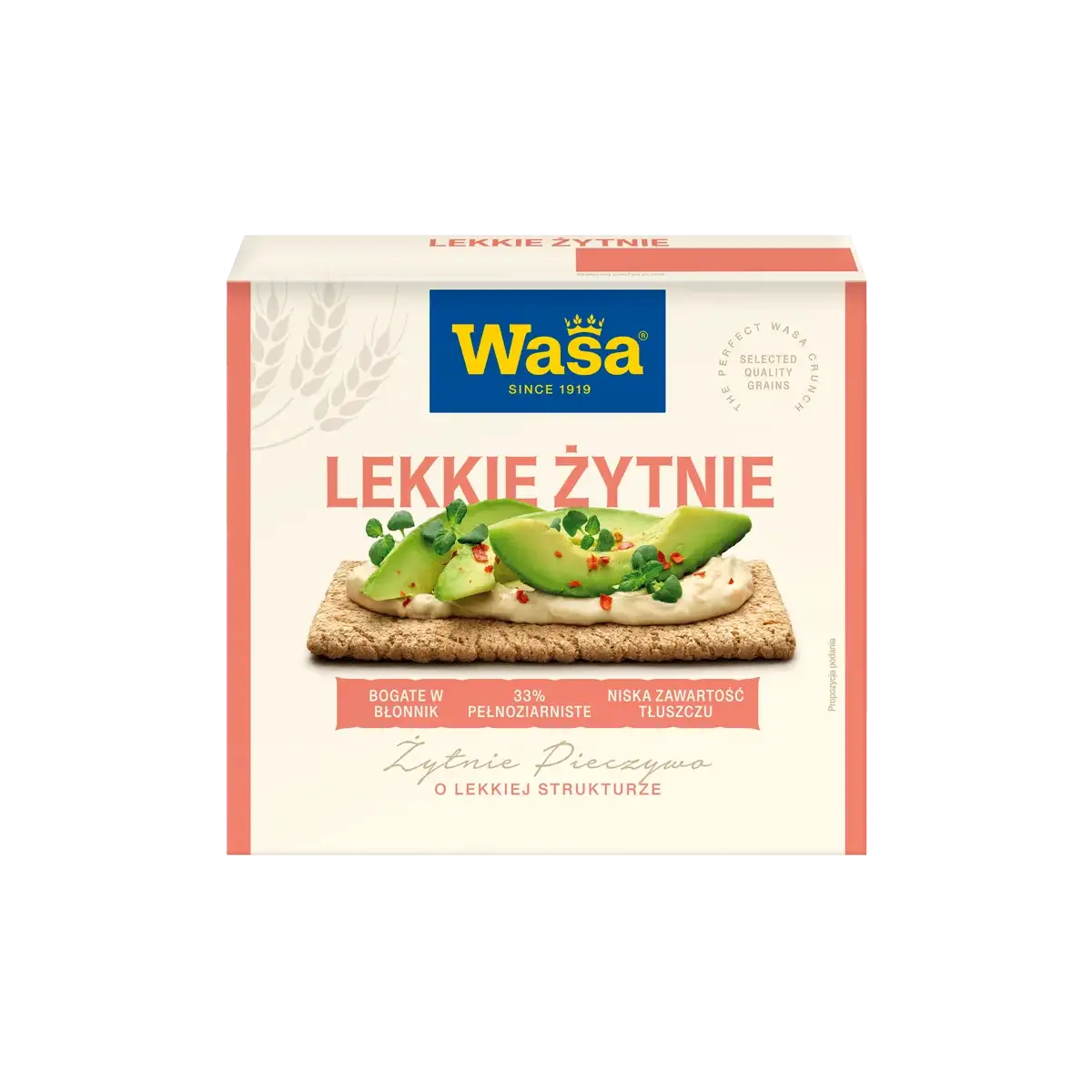 Wasa Pieczywo Lekkie Żytnie 110 g