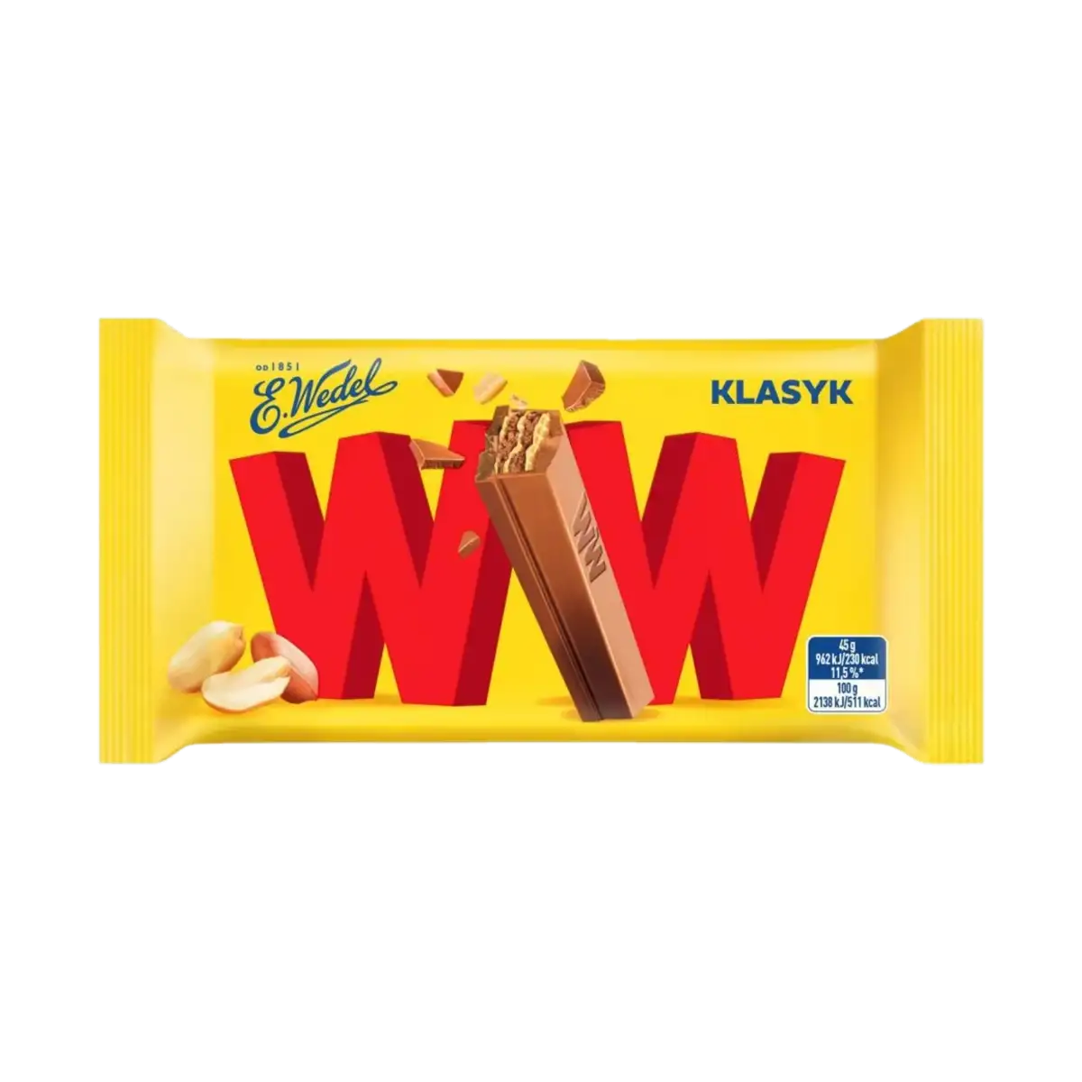 E.Wedel WW Wafelek Orzechowy 45 g