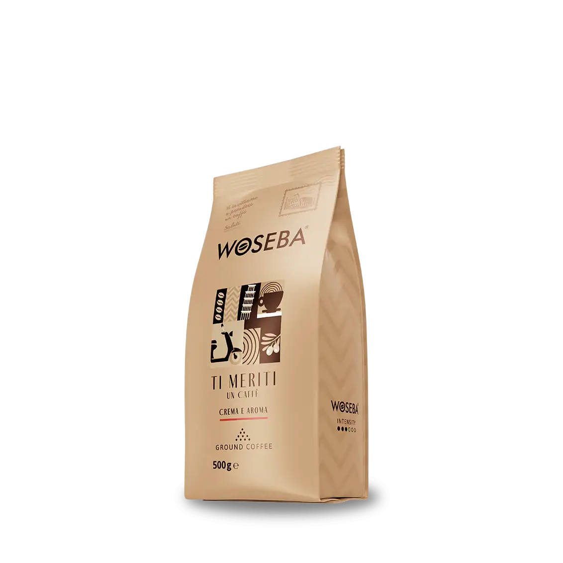 woseba ti meriti mielona 500 g Woseba Ti Meriti Un Caffè Crema e Aroma Kawa Mielona 500 g