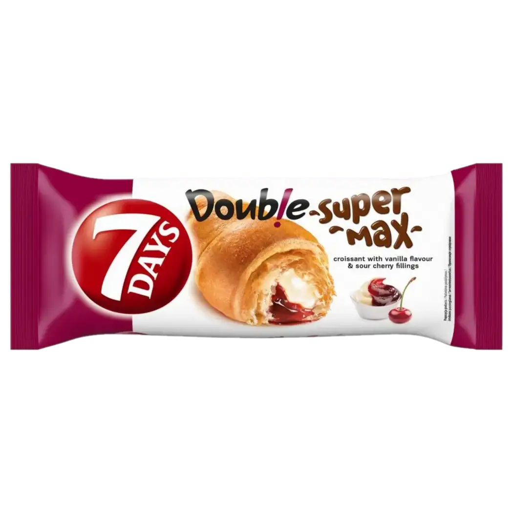 7DAYS Double Super Max Wanilia-Wiśnia 110 g