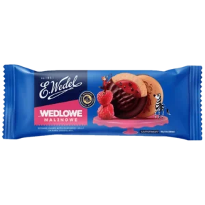 E.Wedel Wedlove Biszkopty z Galaretką Malinową 147 g