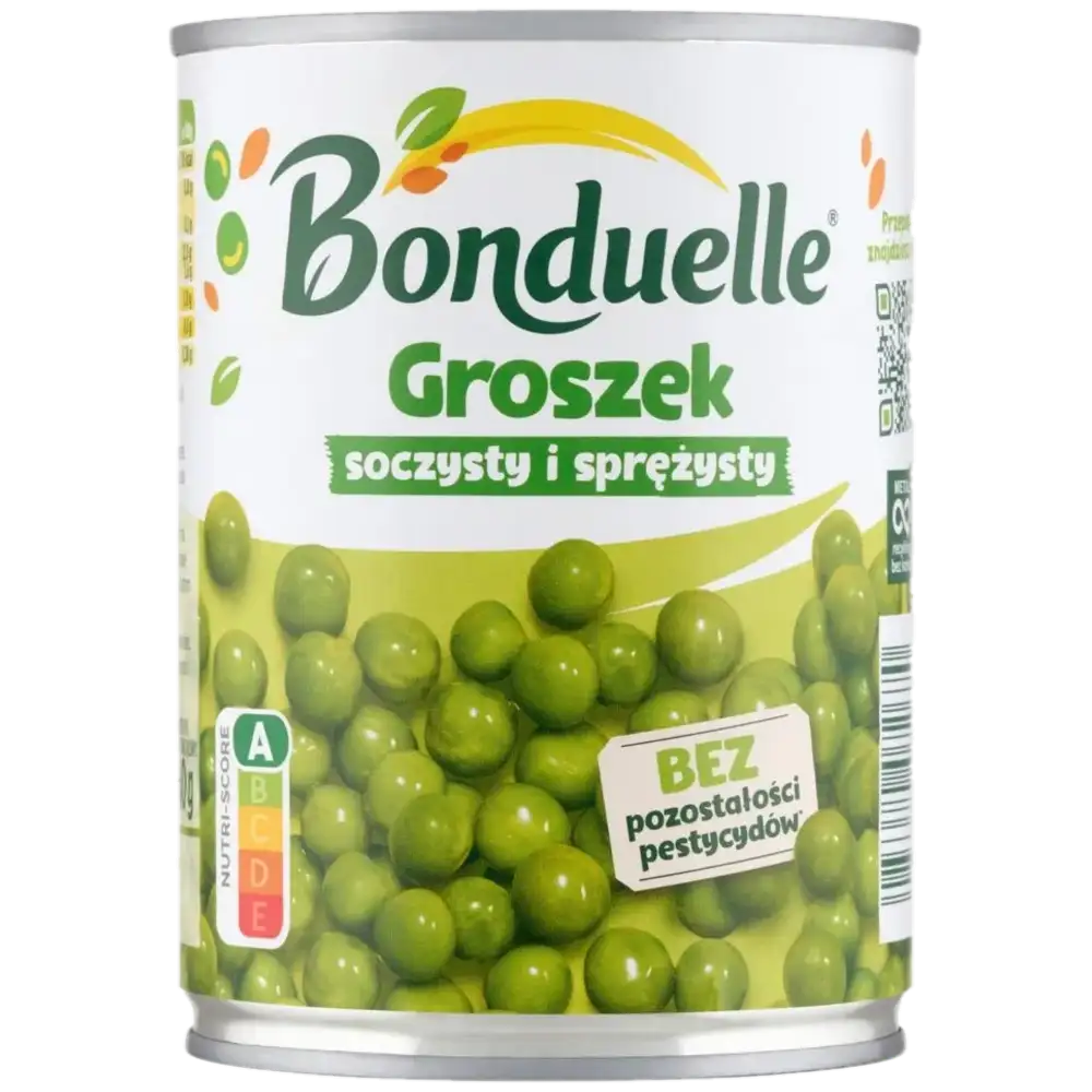 bonduelle groszek Bonduelle Groszek konserwowy Tradycyjny 400 g