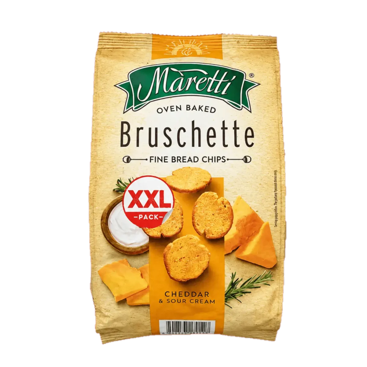 Maretti Bruschette XXL Cheddar & Sour Cream 140 g